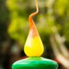 PL_glass AI yellow green art vase 8458cf ProC