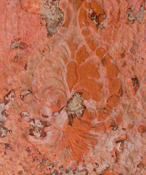 Abstaact Ceramic Wall Orange Peach 04 8266