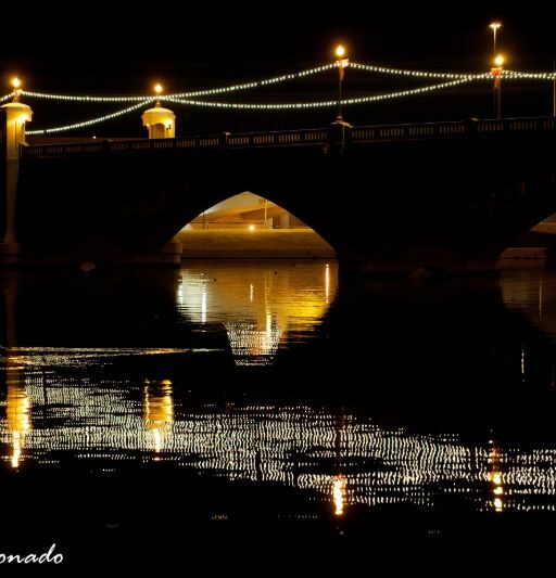 Bridge Round Underneath Tempetownlake Bridge Fave Fog 5687