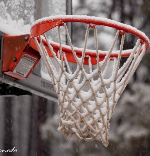 Item Basketball Hoop Snow Cold Fave Mogollon 0587