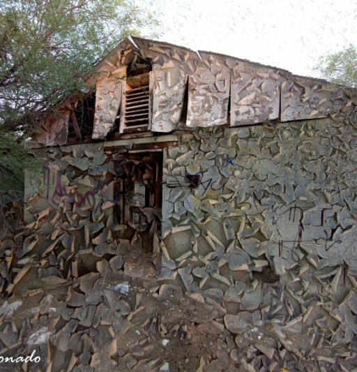 Landscape Abstract Stacked Decrepit House Cracks 3977 4026 Fave