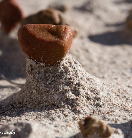 Rock Sand Top Fave Time Weather Eroded Stone Standing Pebble Av 5161