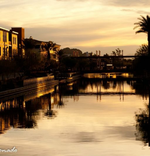 Sunset Golden Scottsdale Fave Waterfront