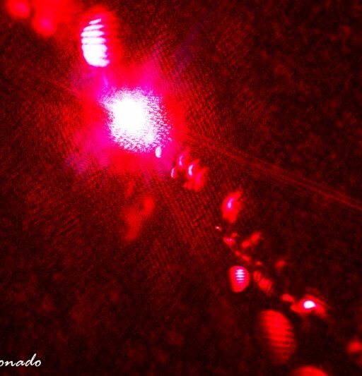 Abstract Lights Glow Fave Blue Red Electicity Lamp Fave Lightning Toy 1920