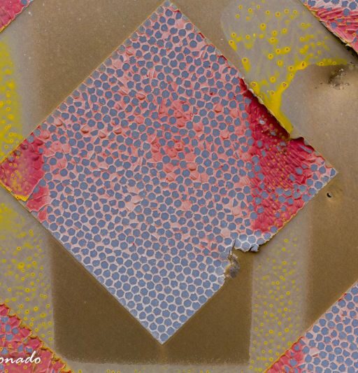 Abstract Pattern Pavers Street Av 9941