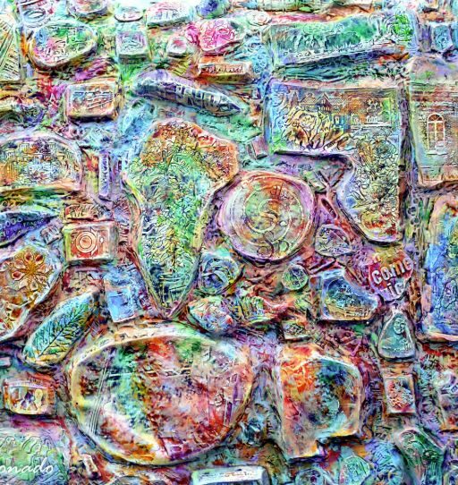 Abstract Reflector Faded 2928