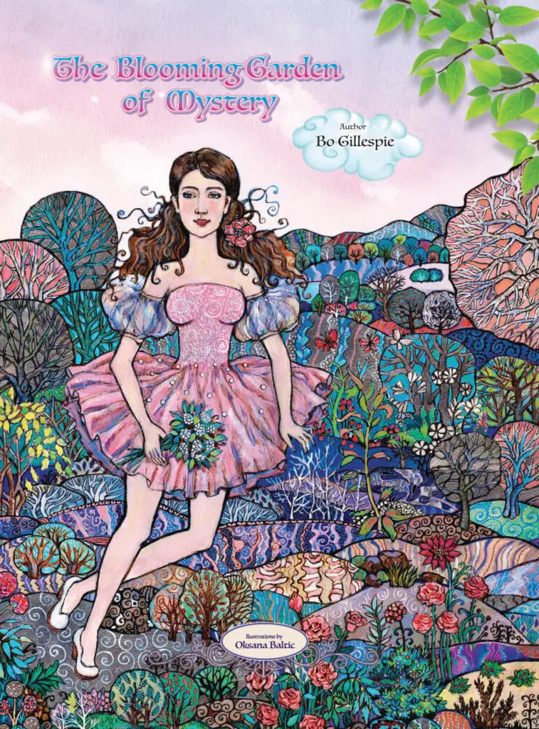 Ballerina in a Field Cover to the Blooming Garden of Mystery